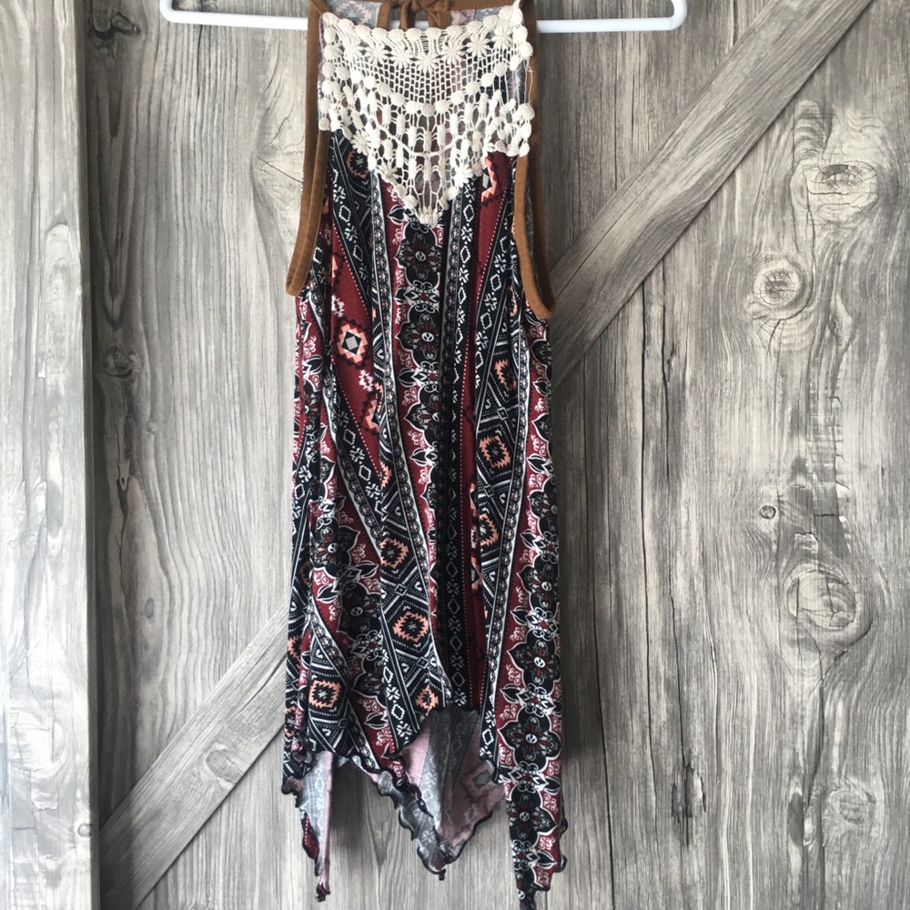 Flowing tank top